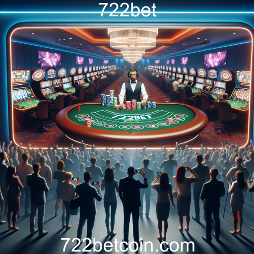 A Experiência Imersiva dos Jogos Ao Vivo no 722bet